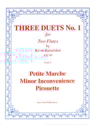 Three Duets #1 Flute cover Thumbnail